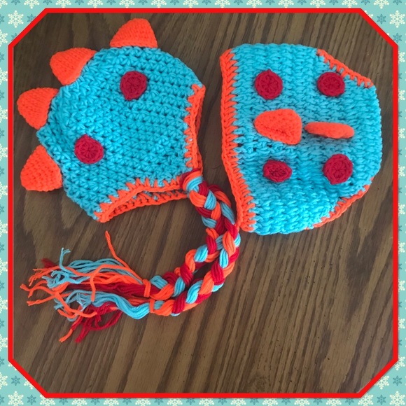 👼🏼New👼🏼🦖Baby Dinosaur Photo Prop Set🦖👼🏼 - Picture 3 of 3